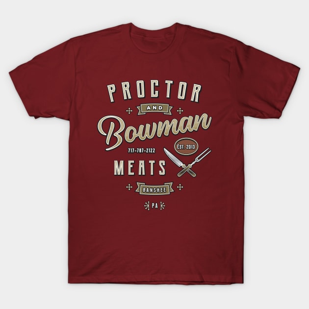 Proctor Meats T-Shirt by heavyhand